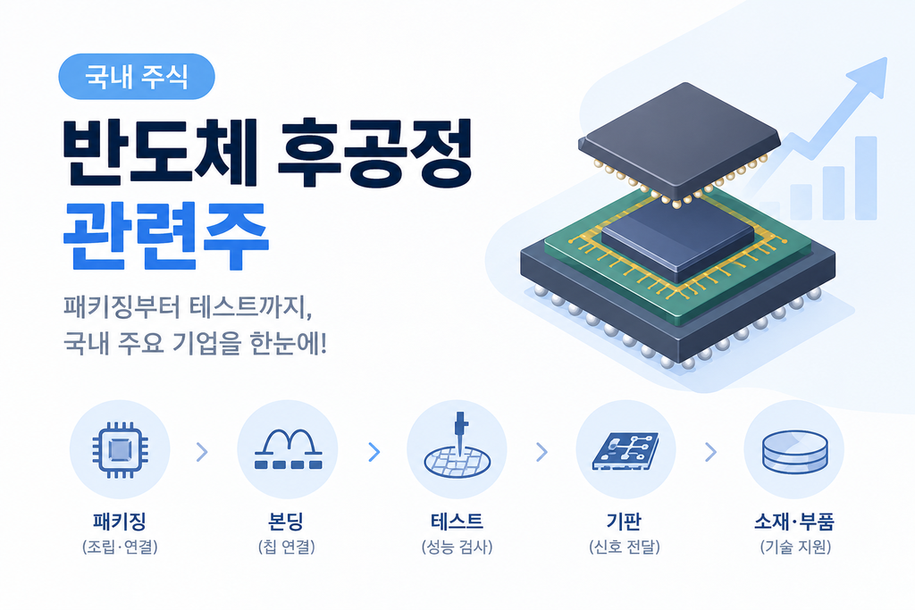 반도체 후공정 관련주 OSAT HBM
